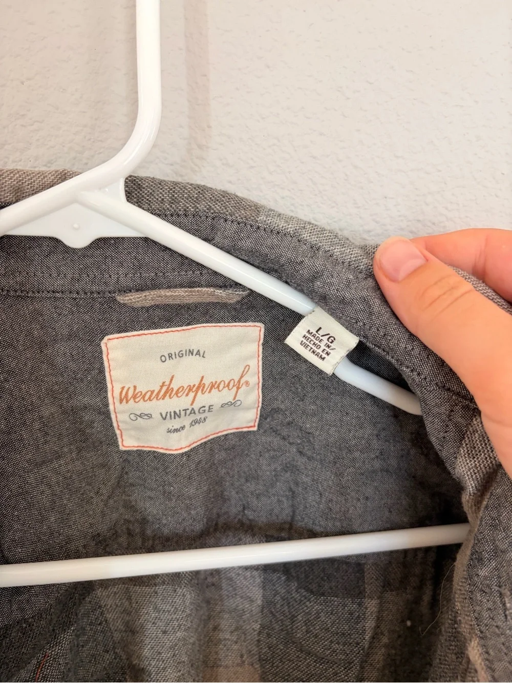 Men’s gray and tan outerwear package
